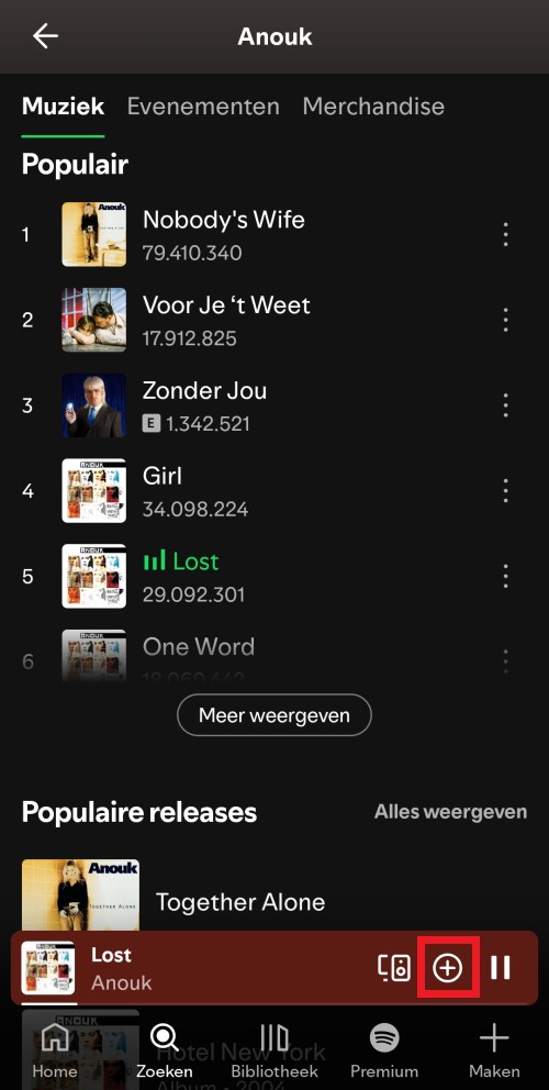 Toevoegen Toevoegen
